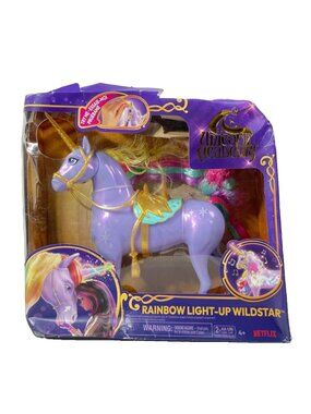Unicorn Academy Rainbow Light-up WILDSTAR Interactive Unicorn Lights Sounds